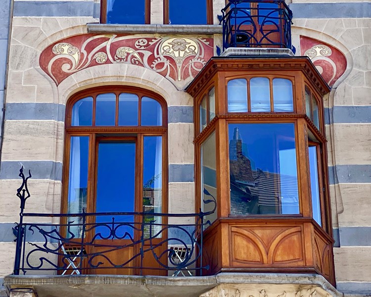 Art Nouveau house signed Blérot 