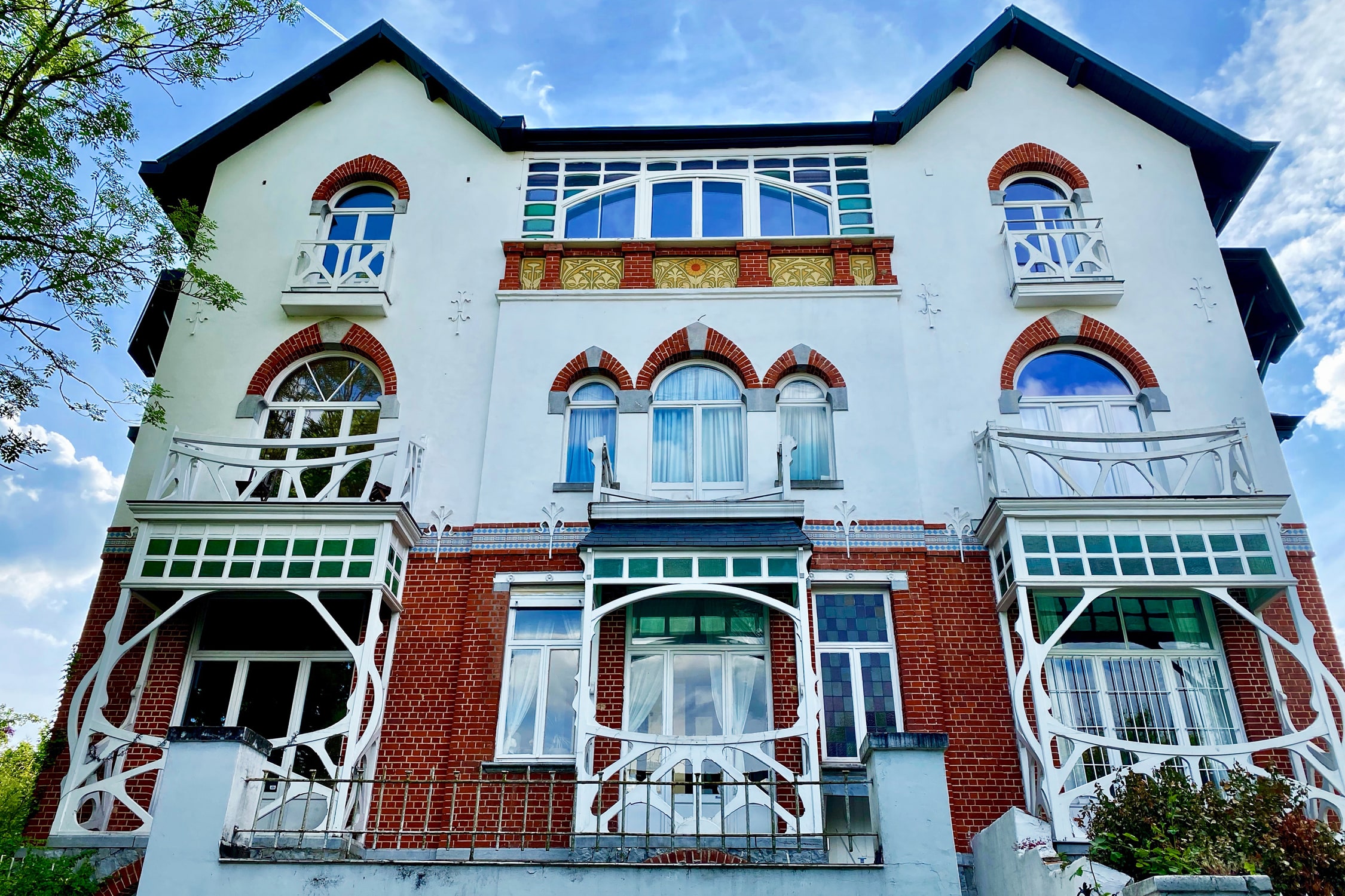 WAT11 Dubbel Art Nouveau huis