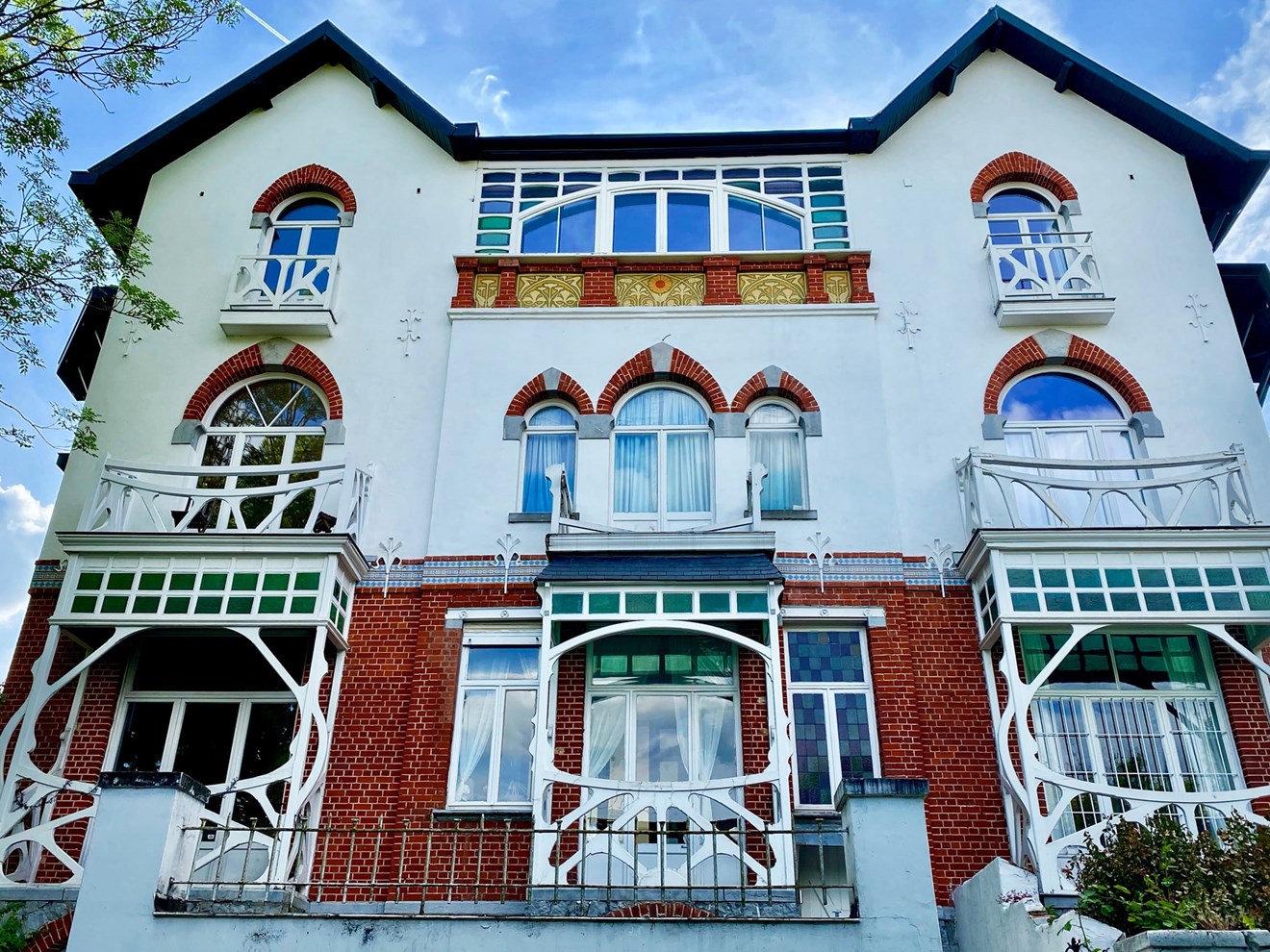 WAT11 Dubbel Art Nouveau huis