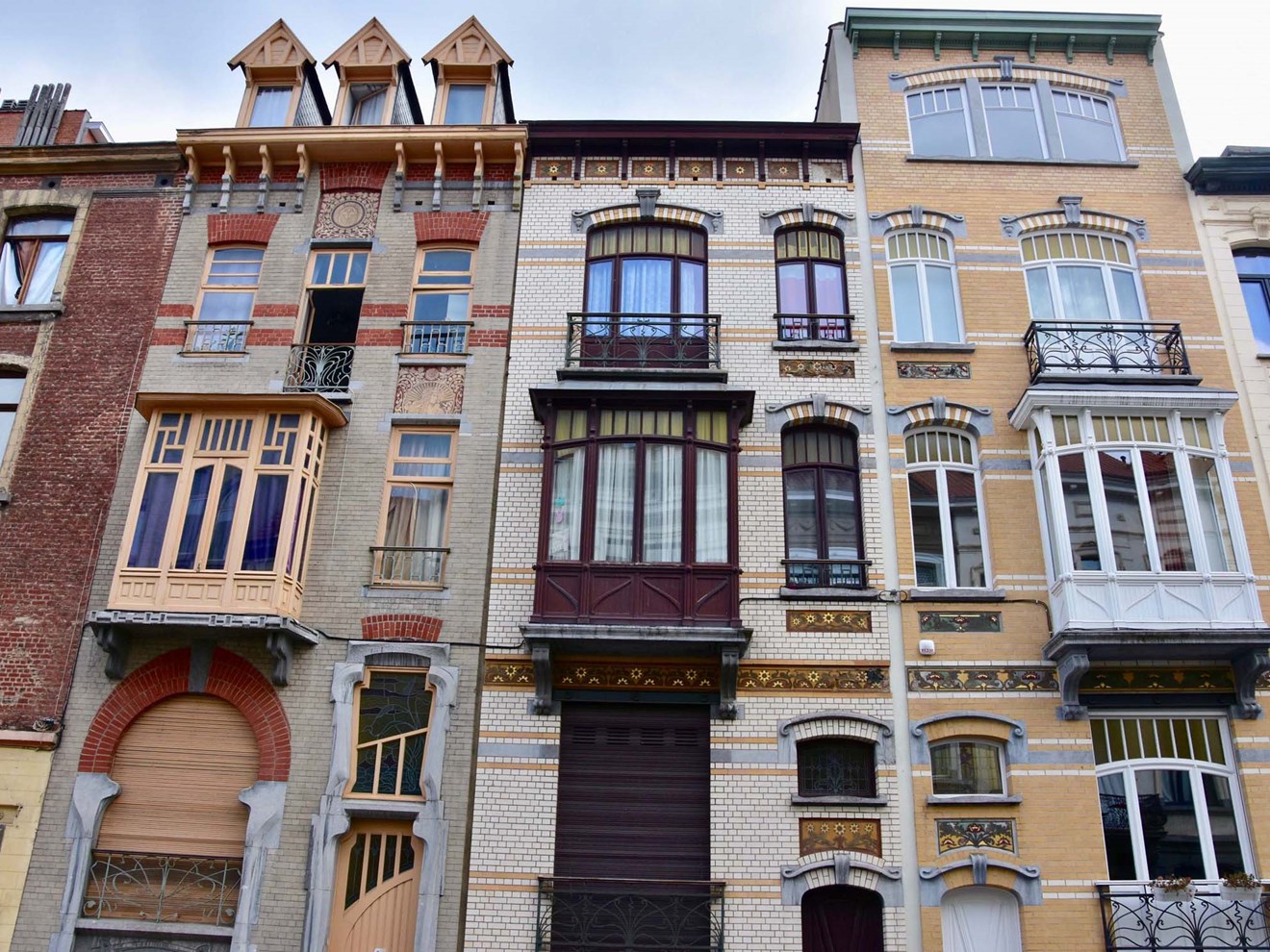 BRU13 Maison d’habitation Art Nouveau