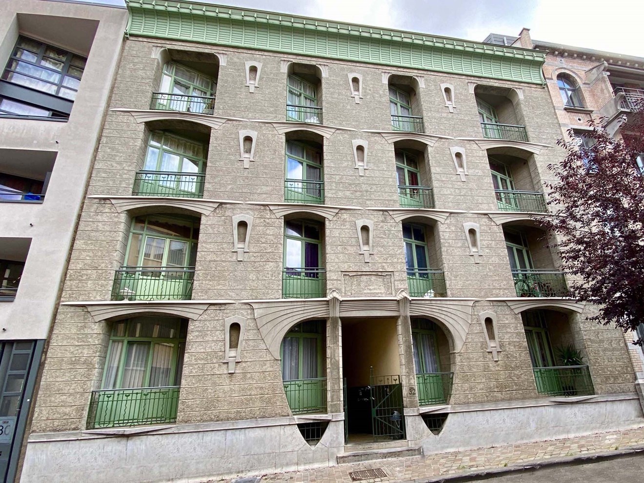 FOR08 Immeuble de logements sociaux Marconi