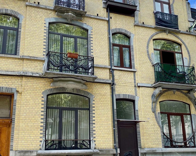 Art Nouveau terraced houses