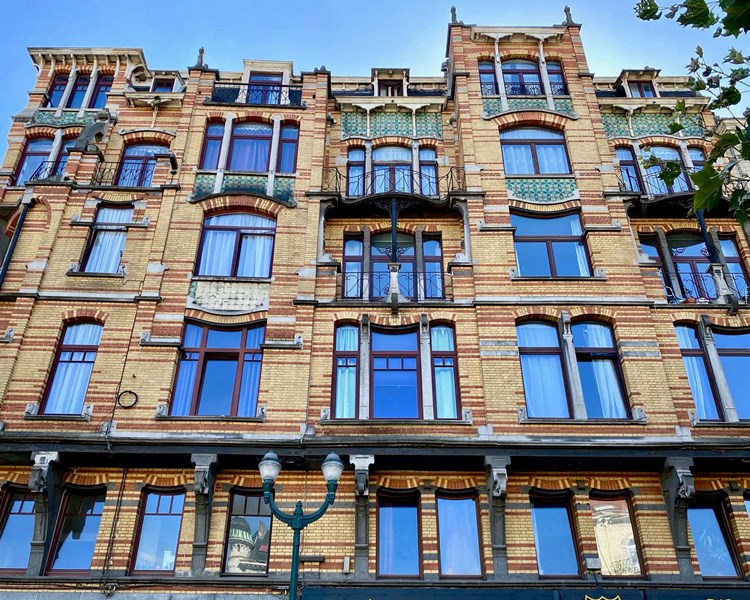 Extravagant Art Nouveau building