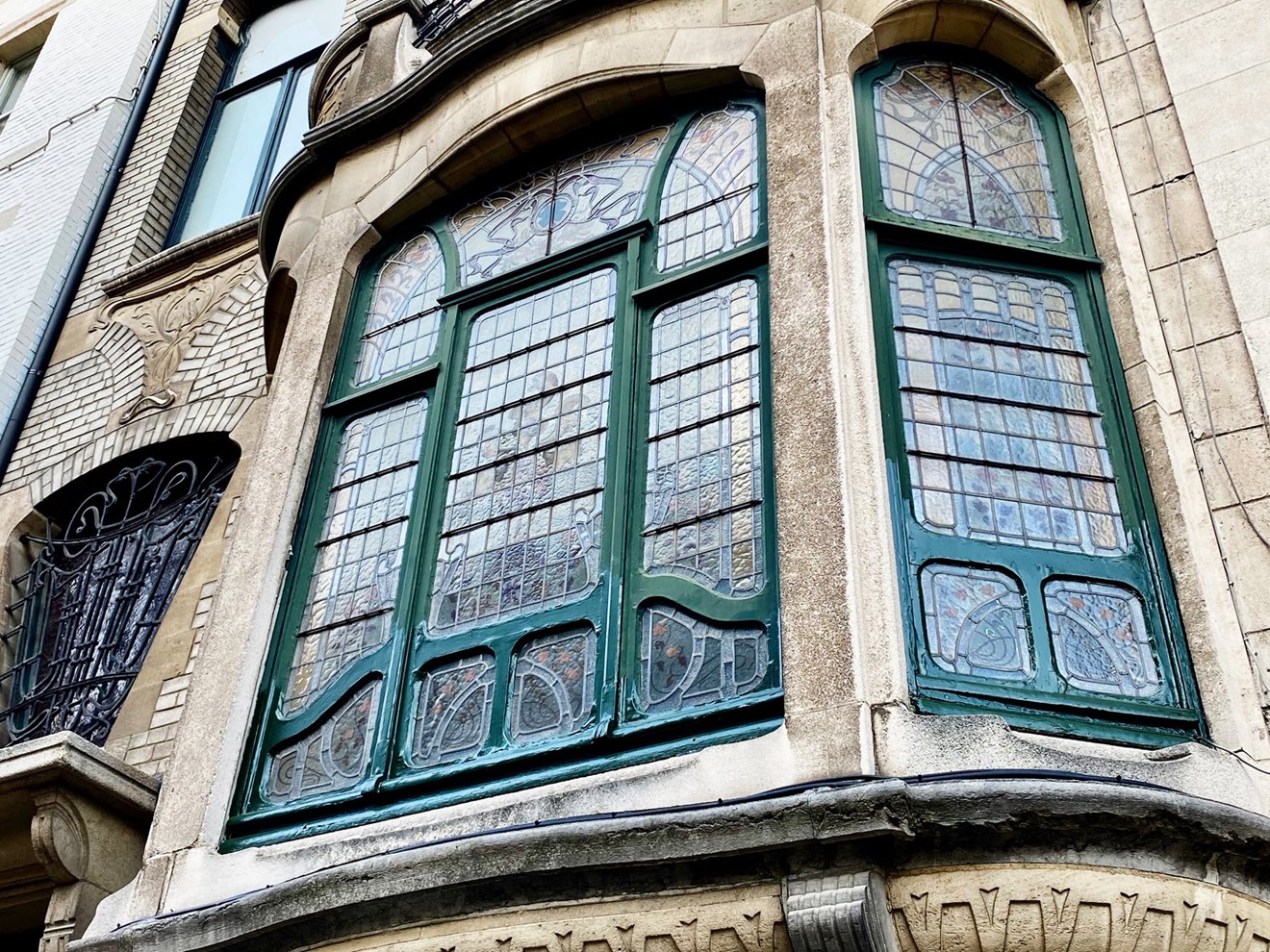 IXE24 Maison de rangée, Art Nouveau