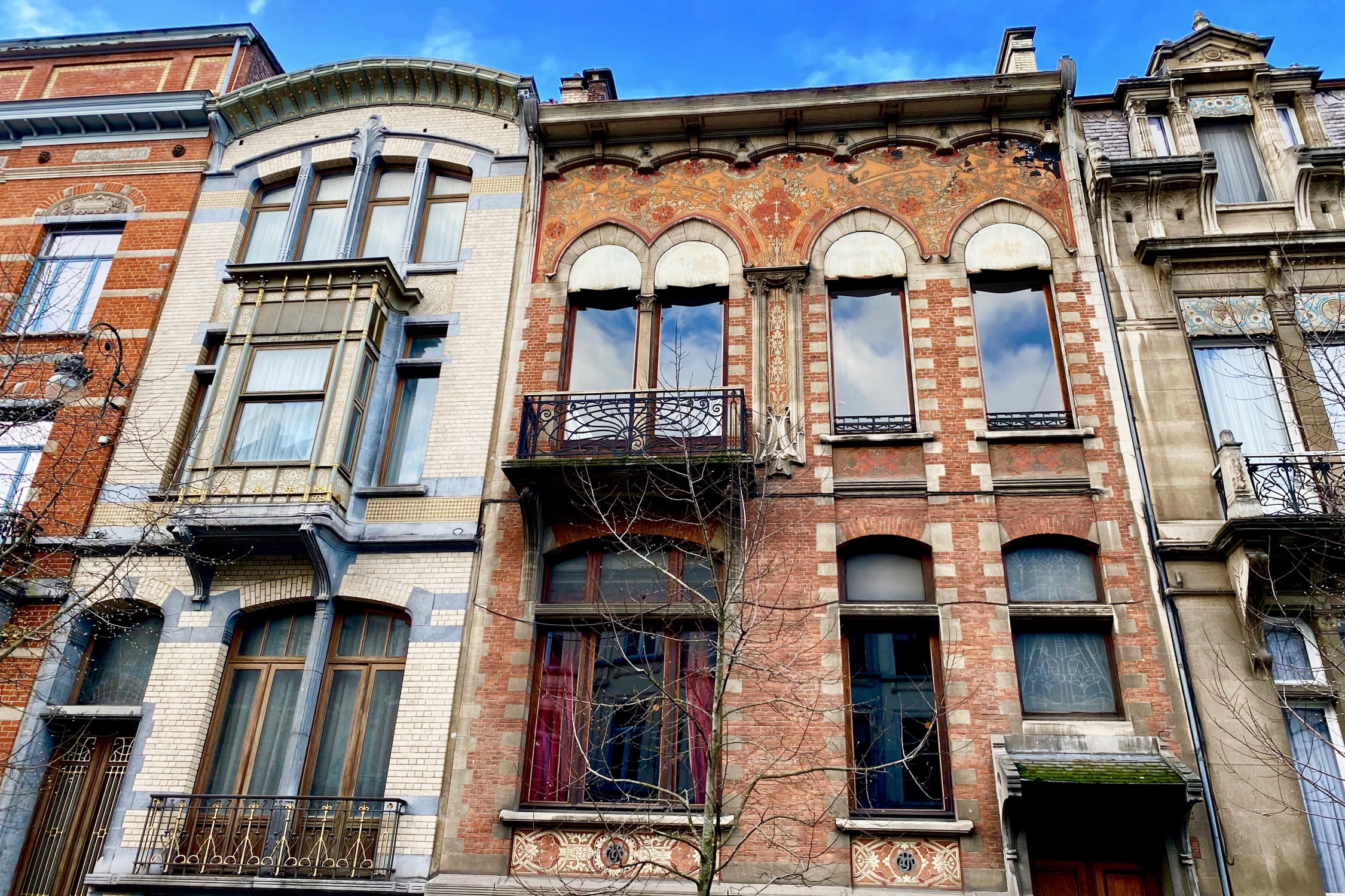 SCH15 Two Art Nouveau houses