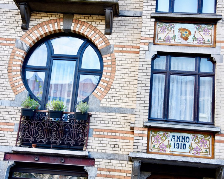 Klassiek huis - Art Nouveau 