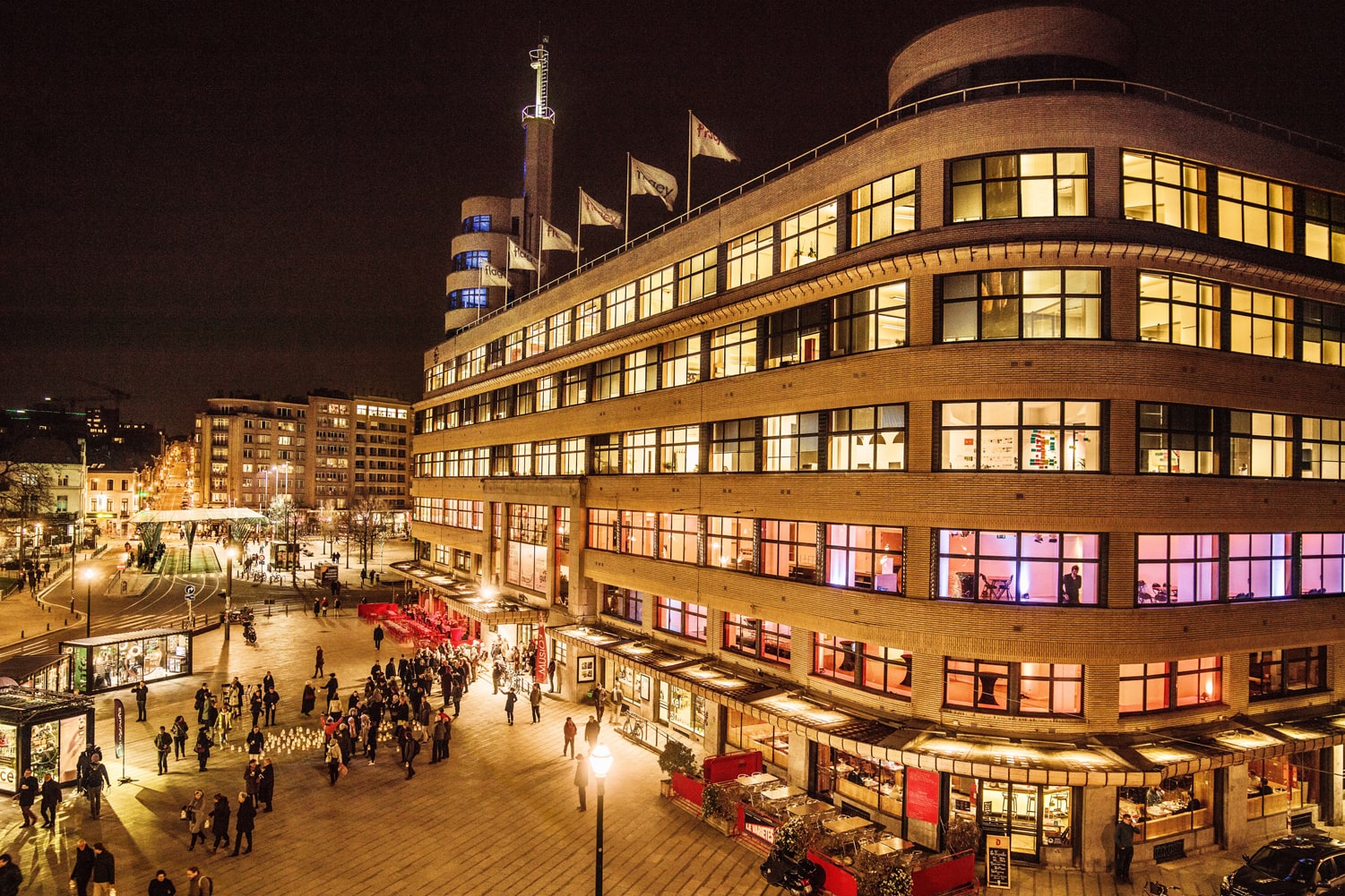 Former Maison de la Radio - Flagey | Admirable Facades - Admirables Facades
