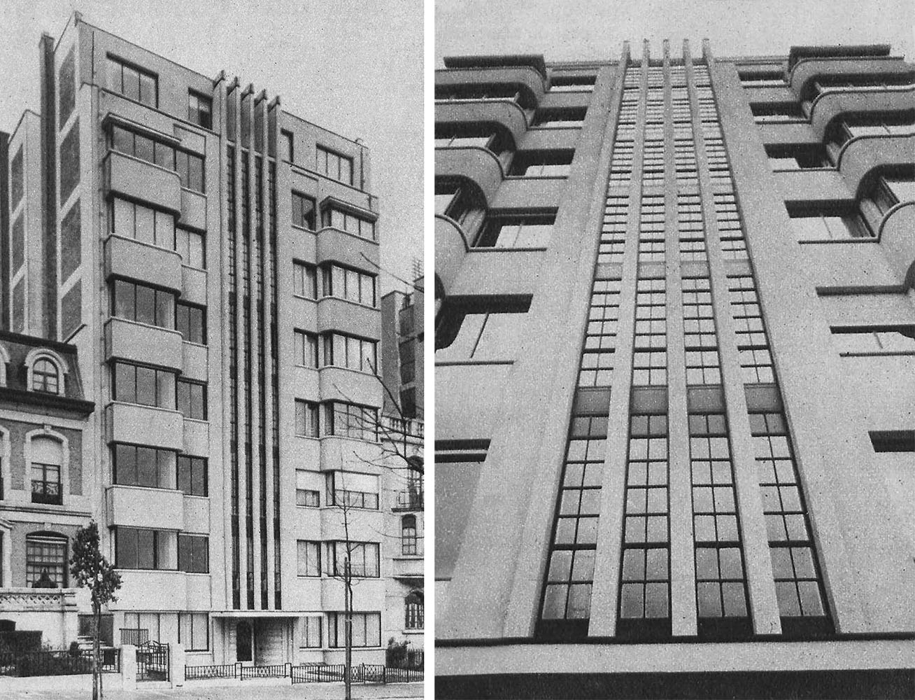 Art Deco apartment building Admirable Facades Admirables Facades